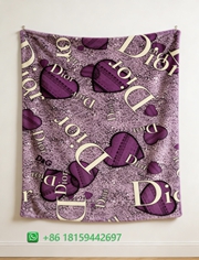 Dior Throw Blankets